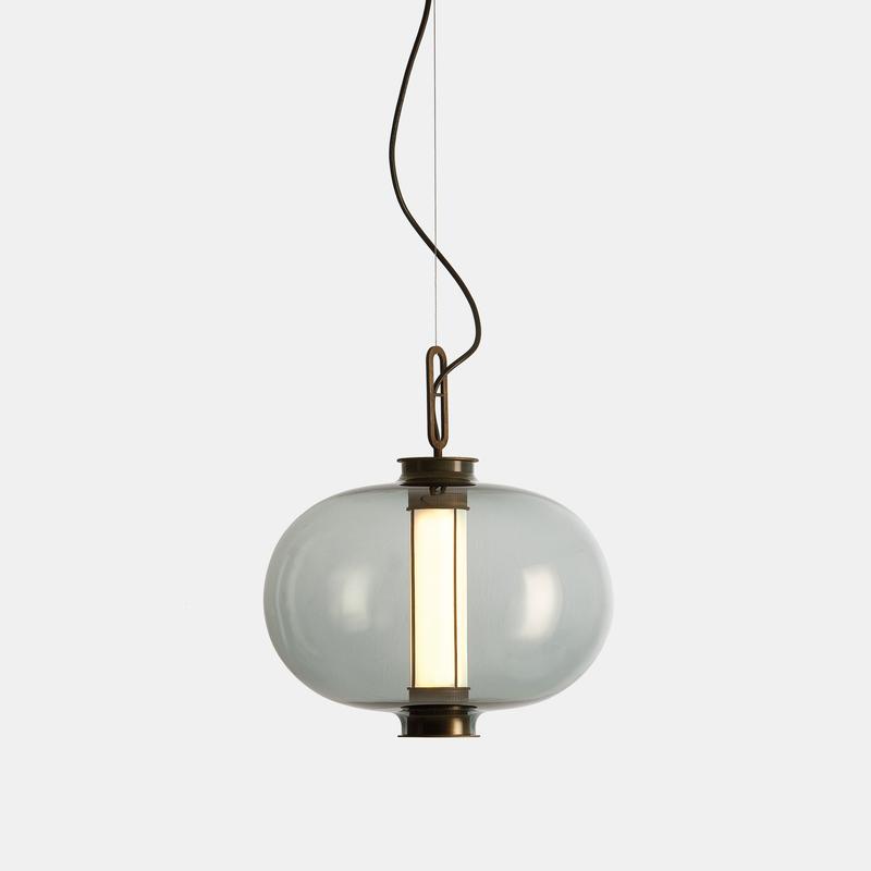 Uphaos Modern Minimalist Family Glass Pendant Light-Neutral Decor