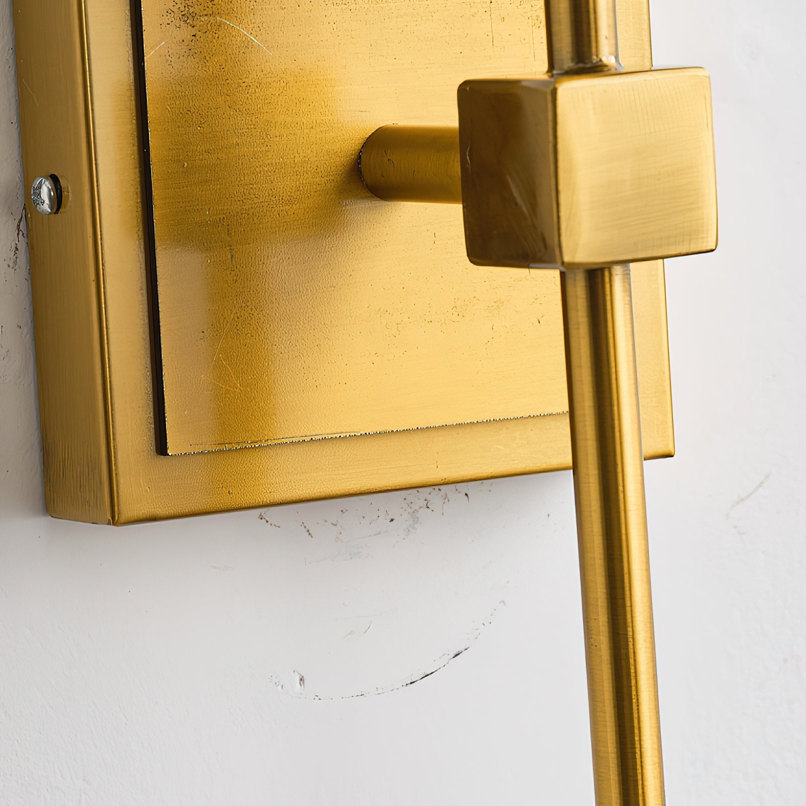 The Monroe Wall Lamp shown from the side to highlight its height.