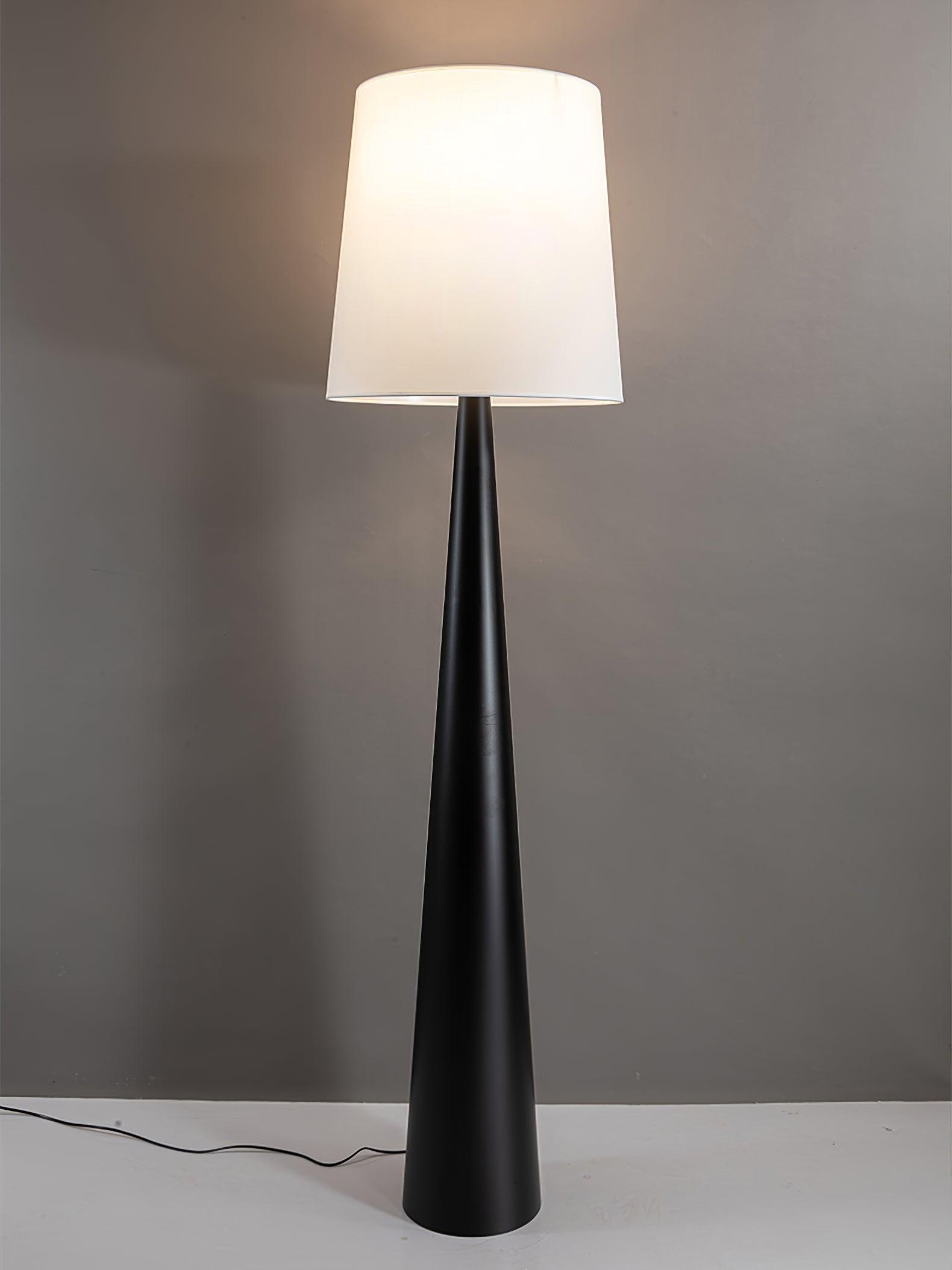 Brenor Fabric Minimalist Floor Lamp-Neutral Decor