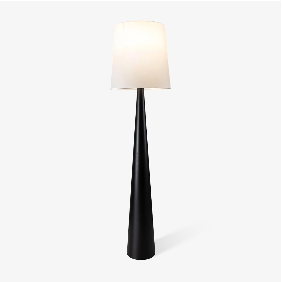 Brenor Fabric Minimalist Floor Lamp-Neutral Decor