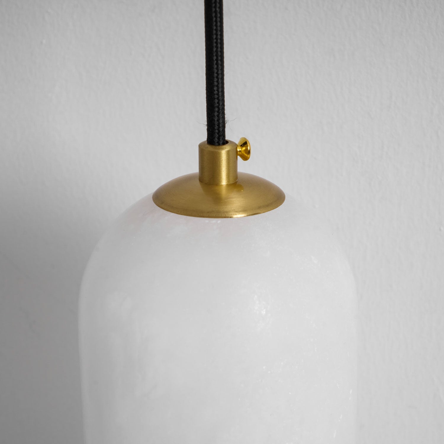Monty Alabaster Plug-in Wall Lamp-Neutral Decor