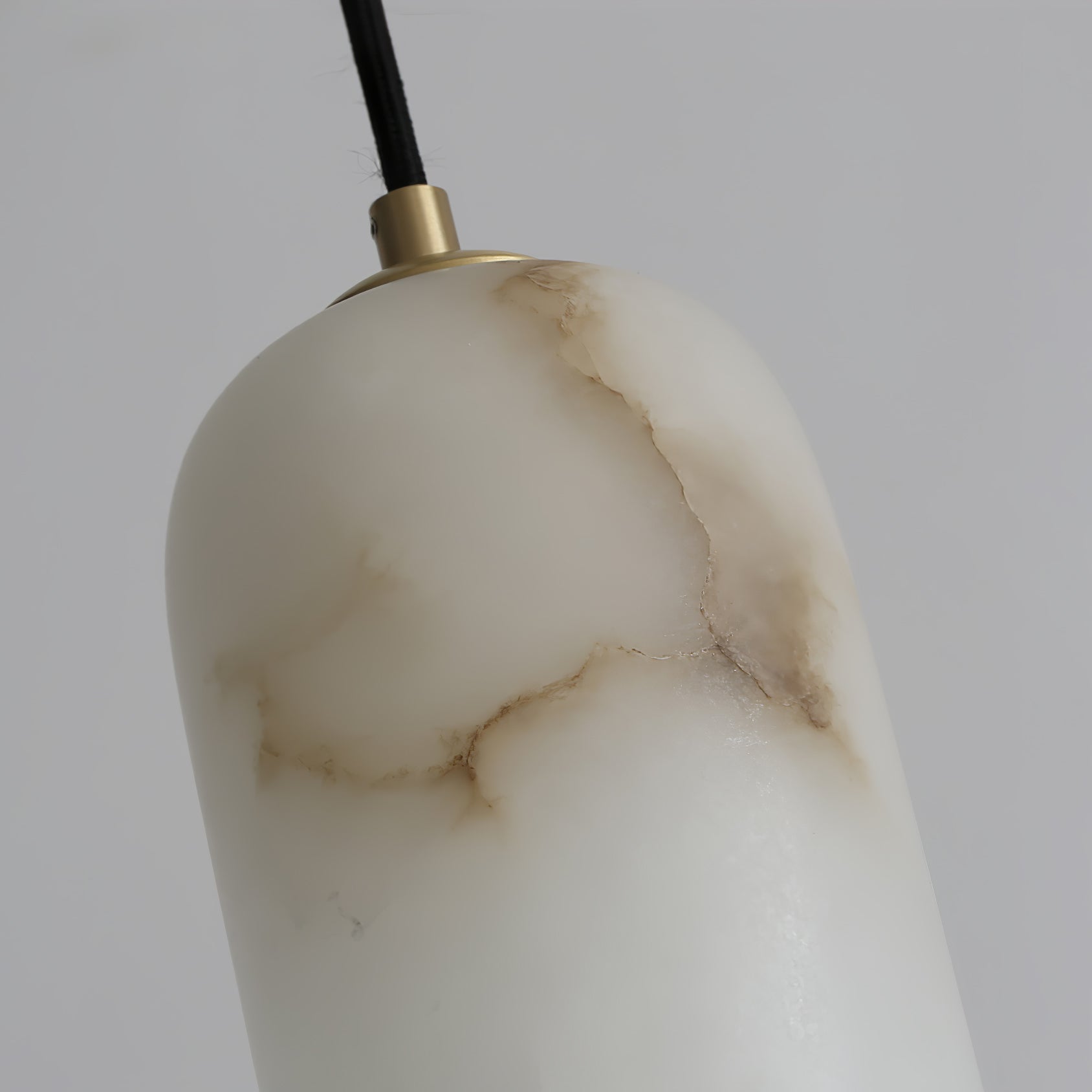 Virel Pendant Alabaster Wall Light-Neutral Decor