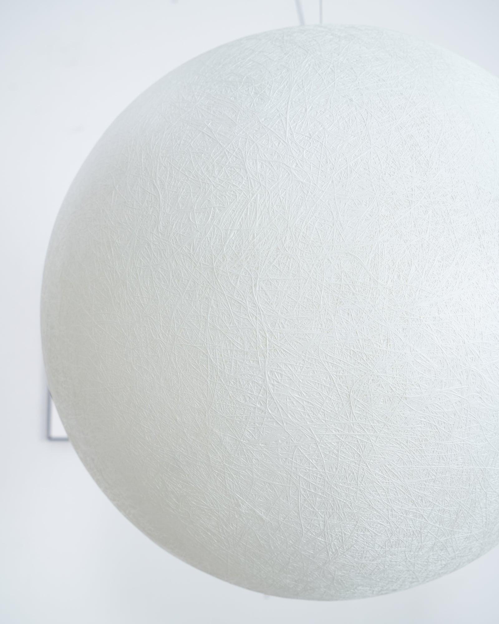 Lustra Pendant Lamp Moon Shaped for Living Room-Neutral Decor
