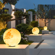 Admira Moon Pier-Mount Pillar PE Outdoor Post Light