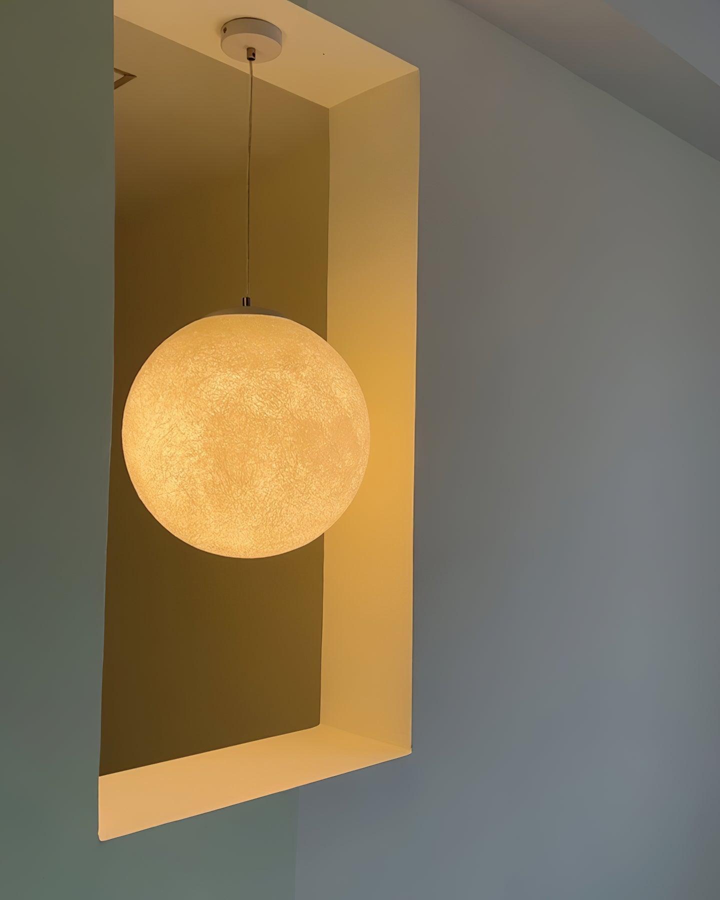 Alva Moon Pendant Lamp-Neutral Decor