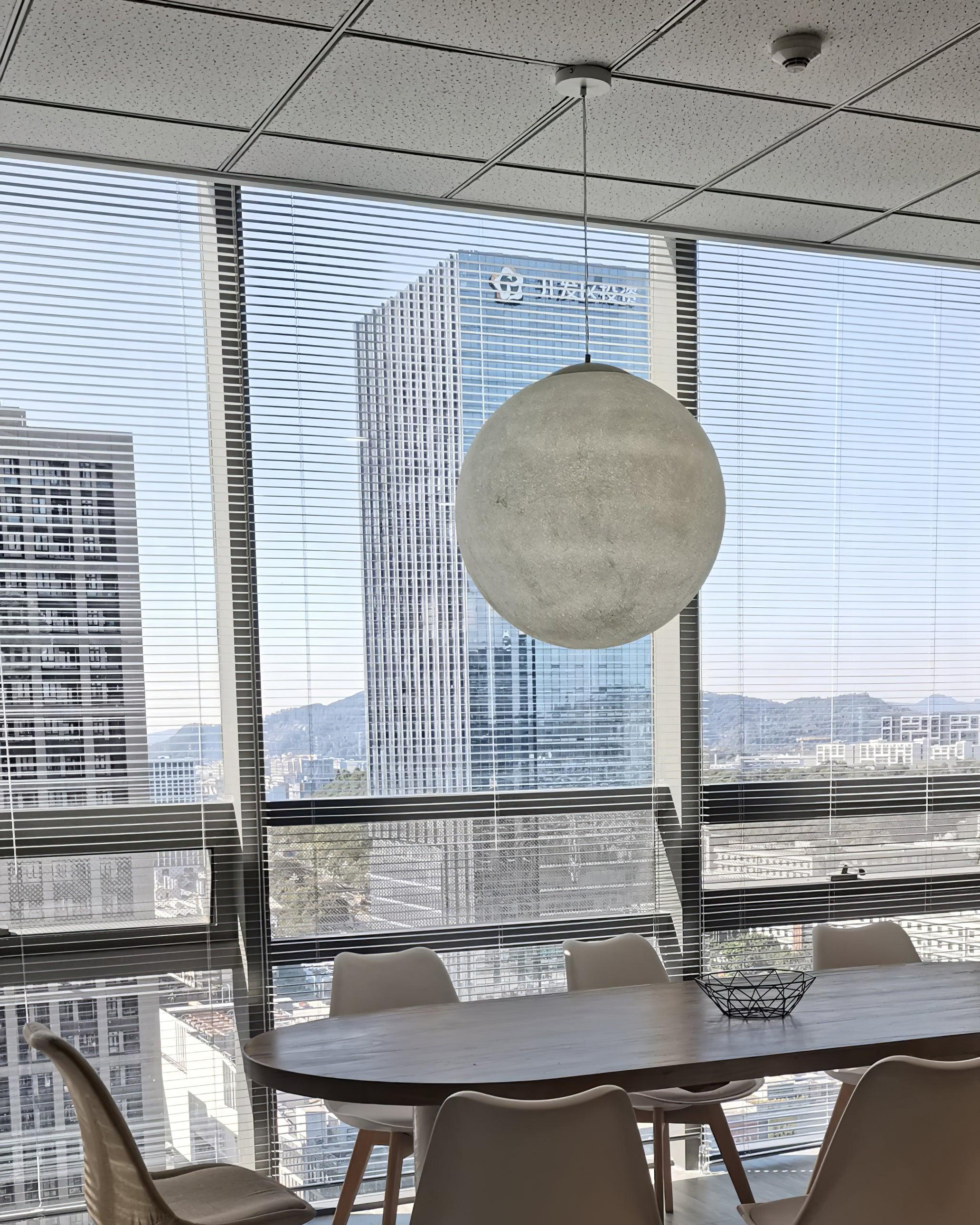 Alva Moon Pendant Lamp-Neutral Decor