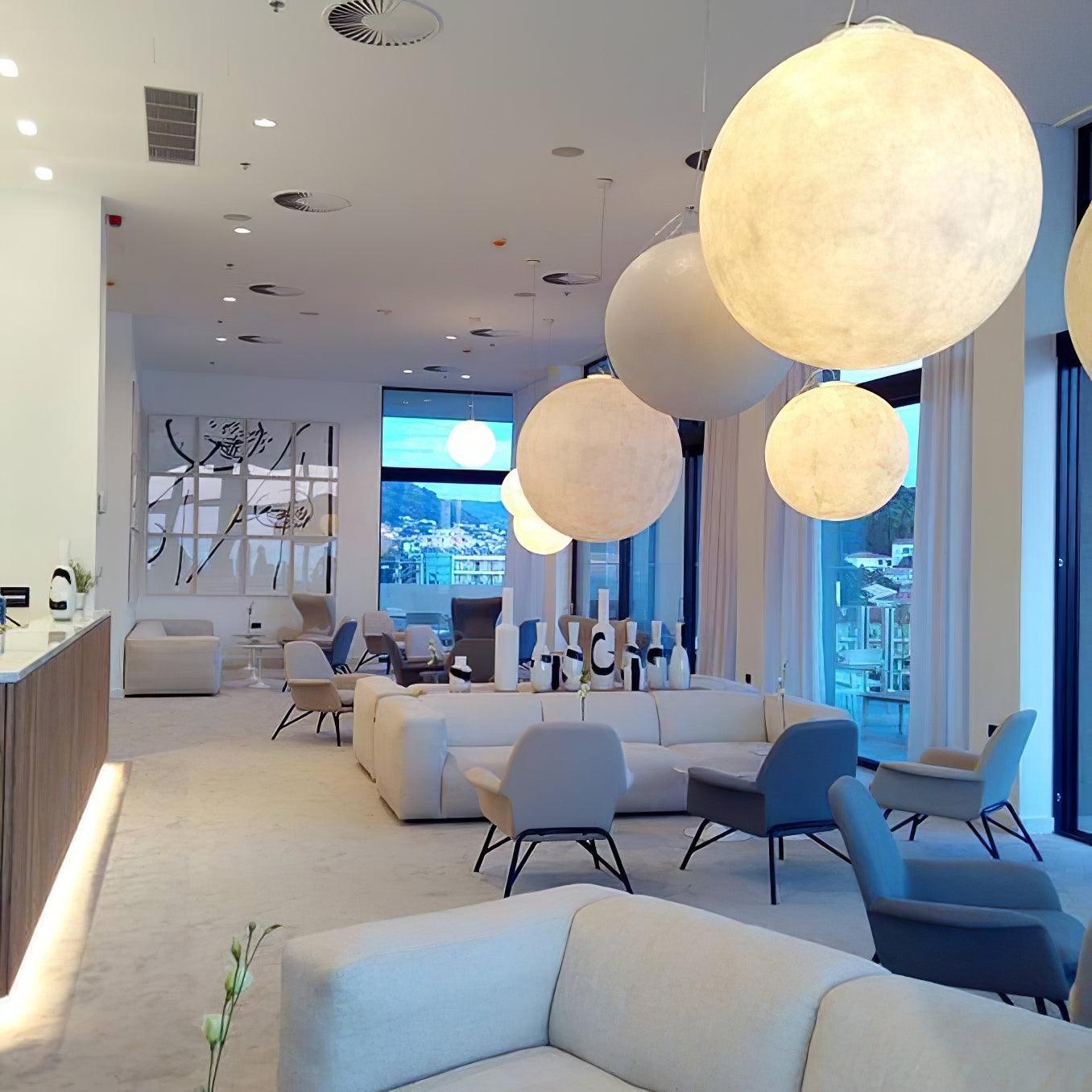 Alva Moon Pendant Lamp-Neutral Decor