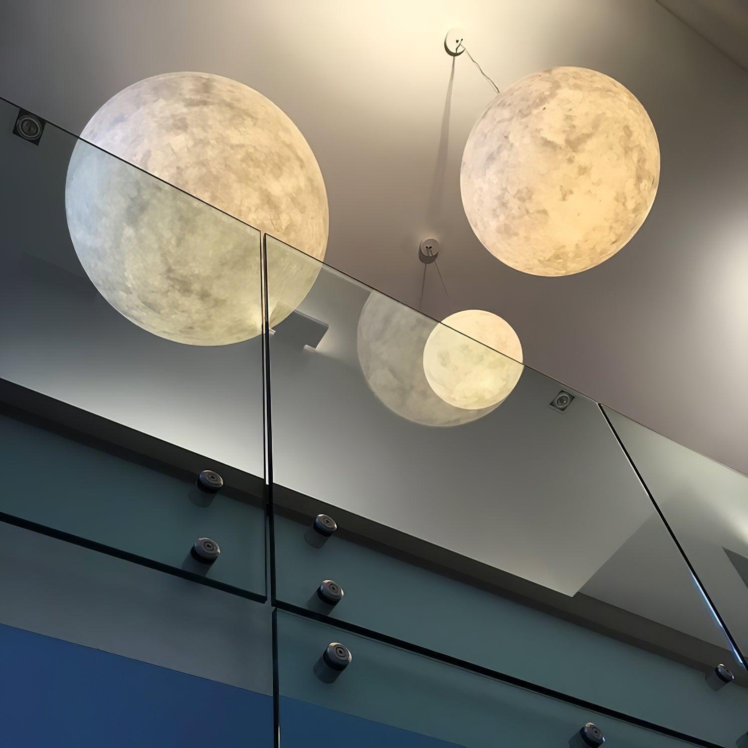 Alva Moon Pendant Lamp-Neutral Decor