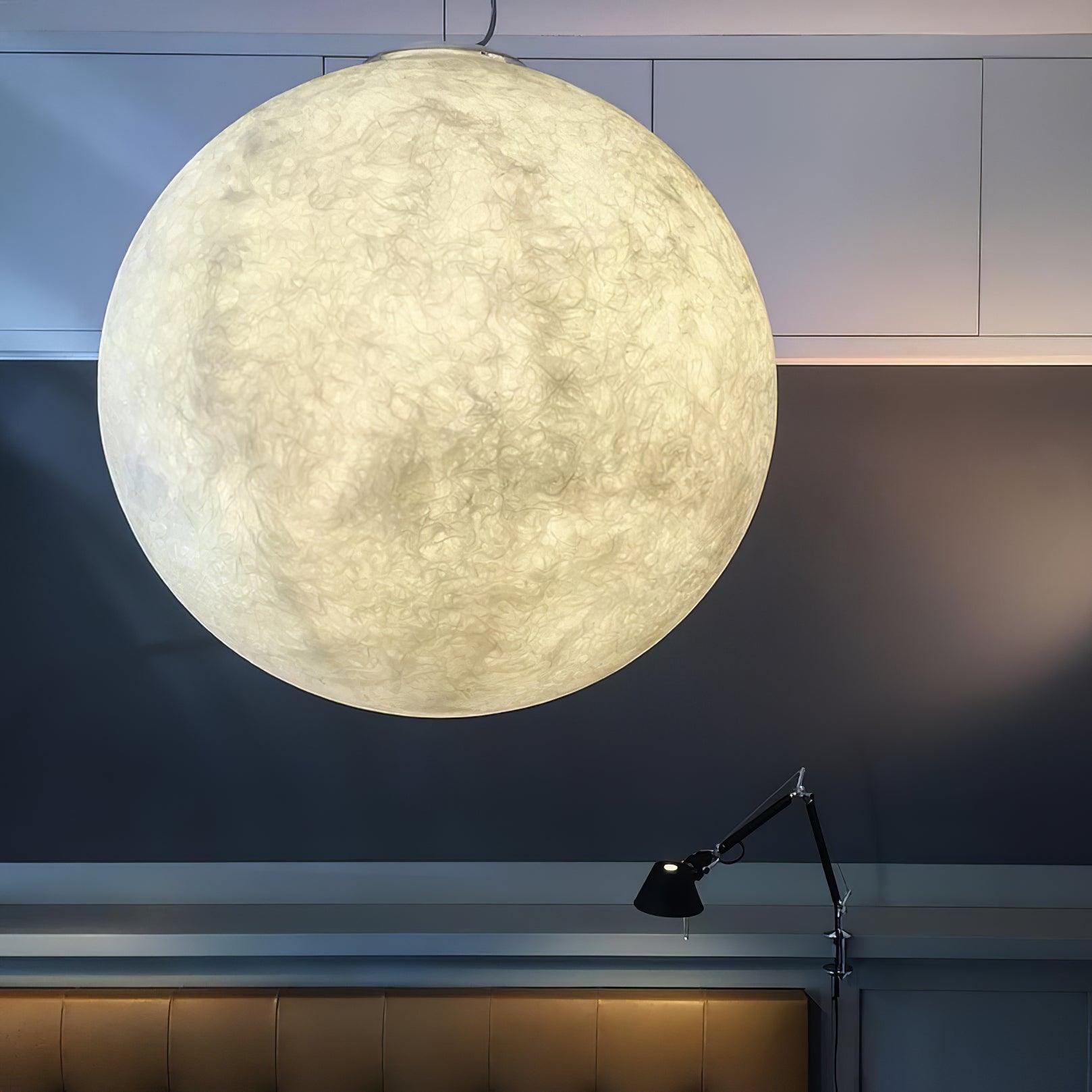 Alva Moon Pendant Lamp-Neutral Decor