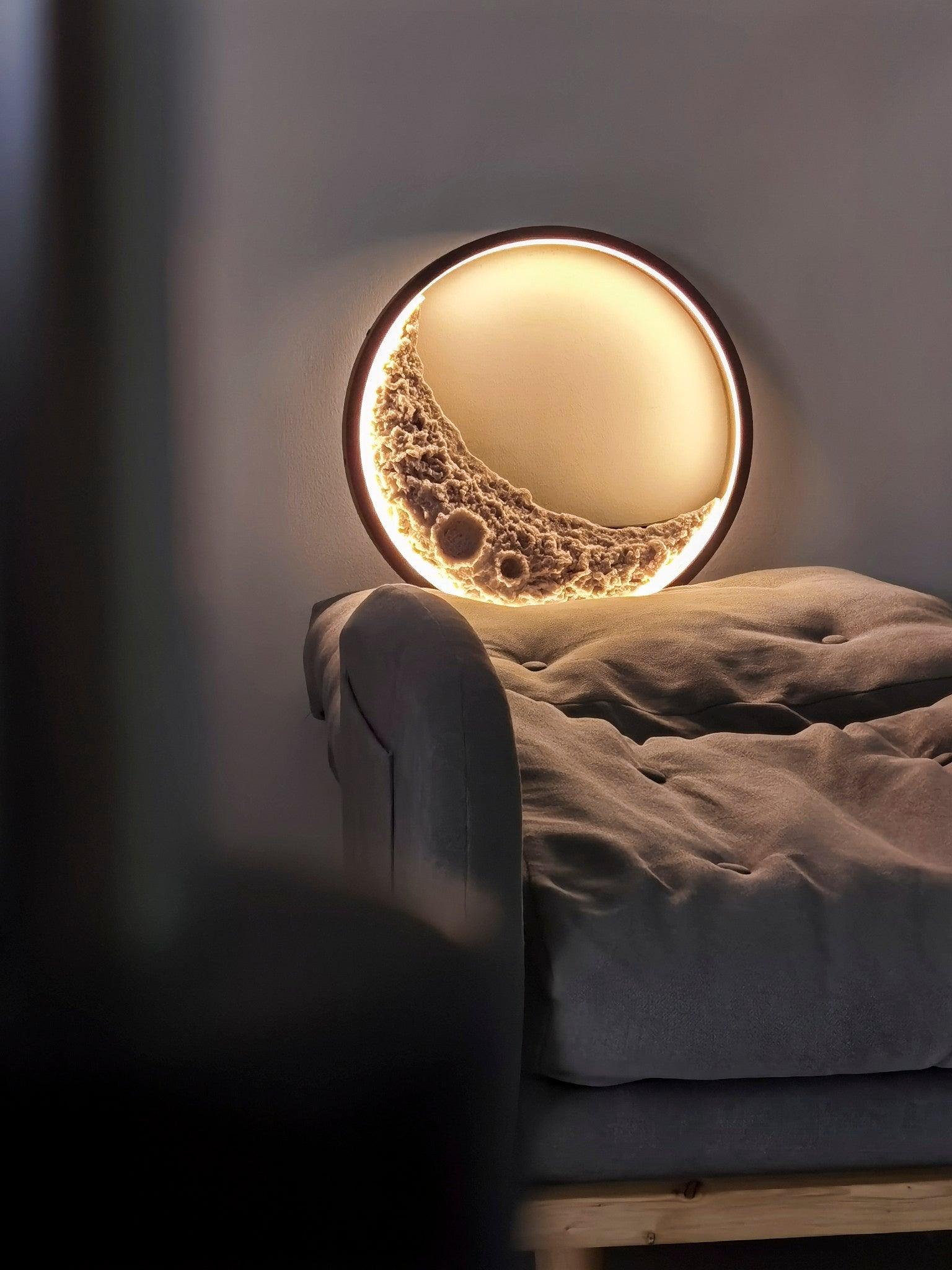 Dua Premium Nordic Art Resin Wall Lamp-Neutral Decor