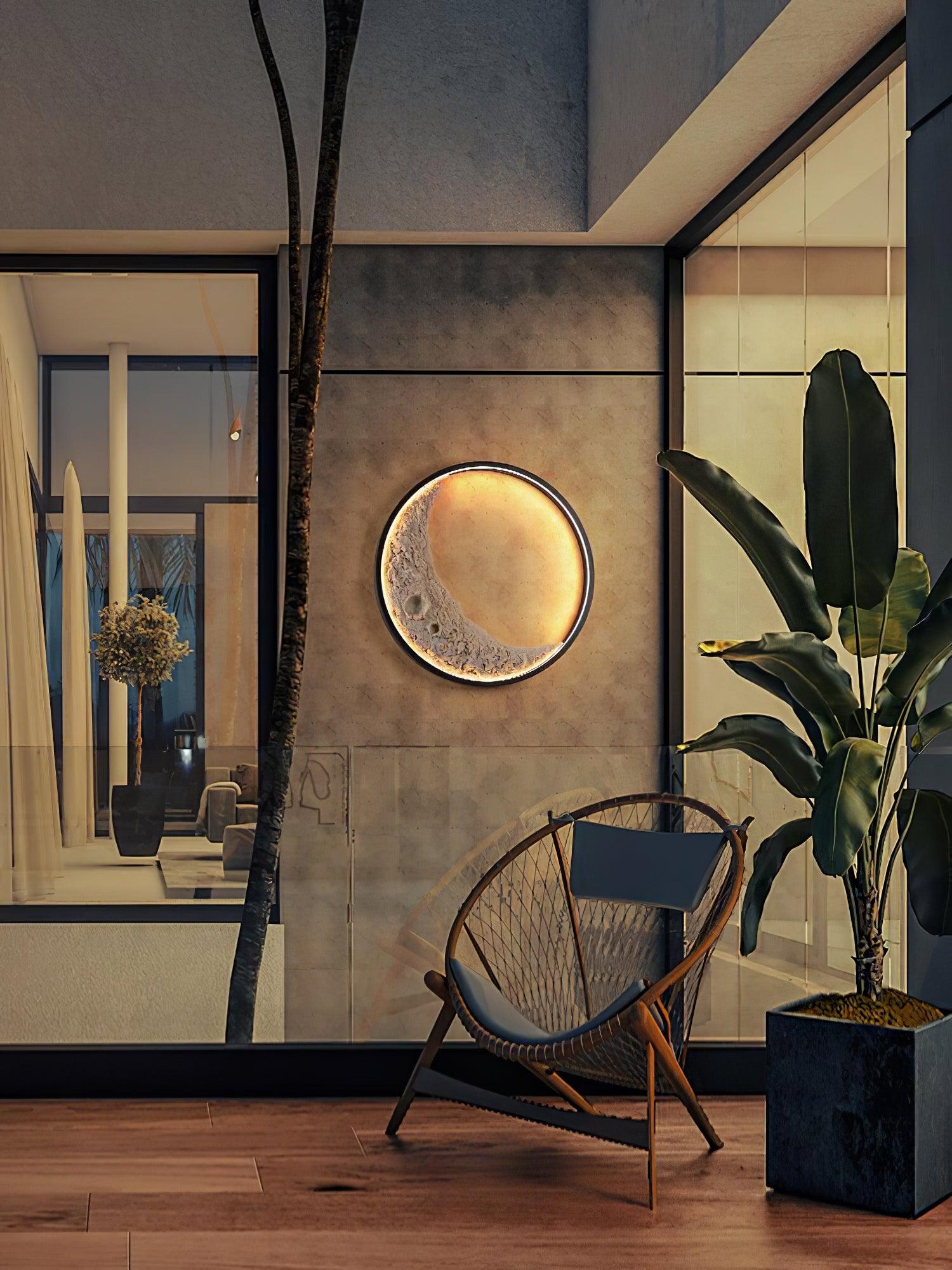 Dua Premium Nordic Art Resin Wall Lamp-Neutral Decor