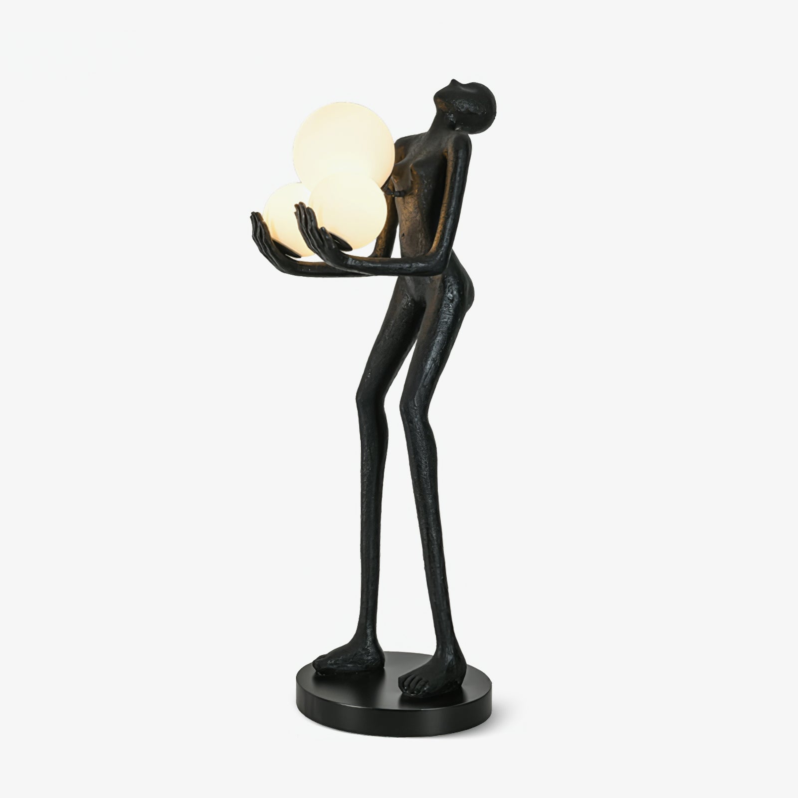 Erthearae Abstract Iron Floor Lamp-Neutral Decor