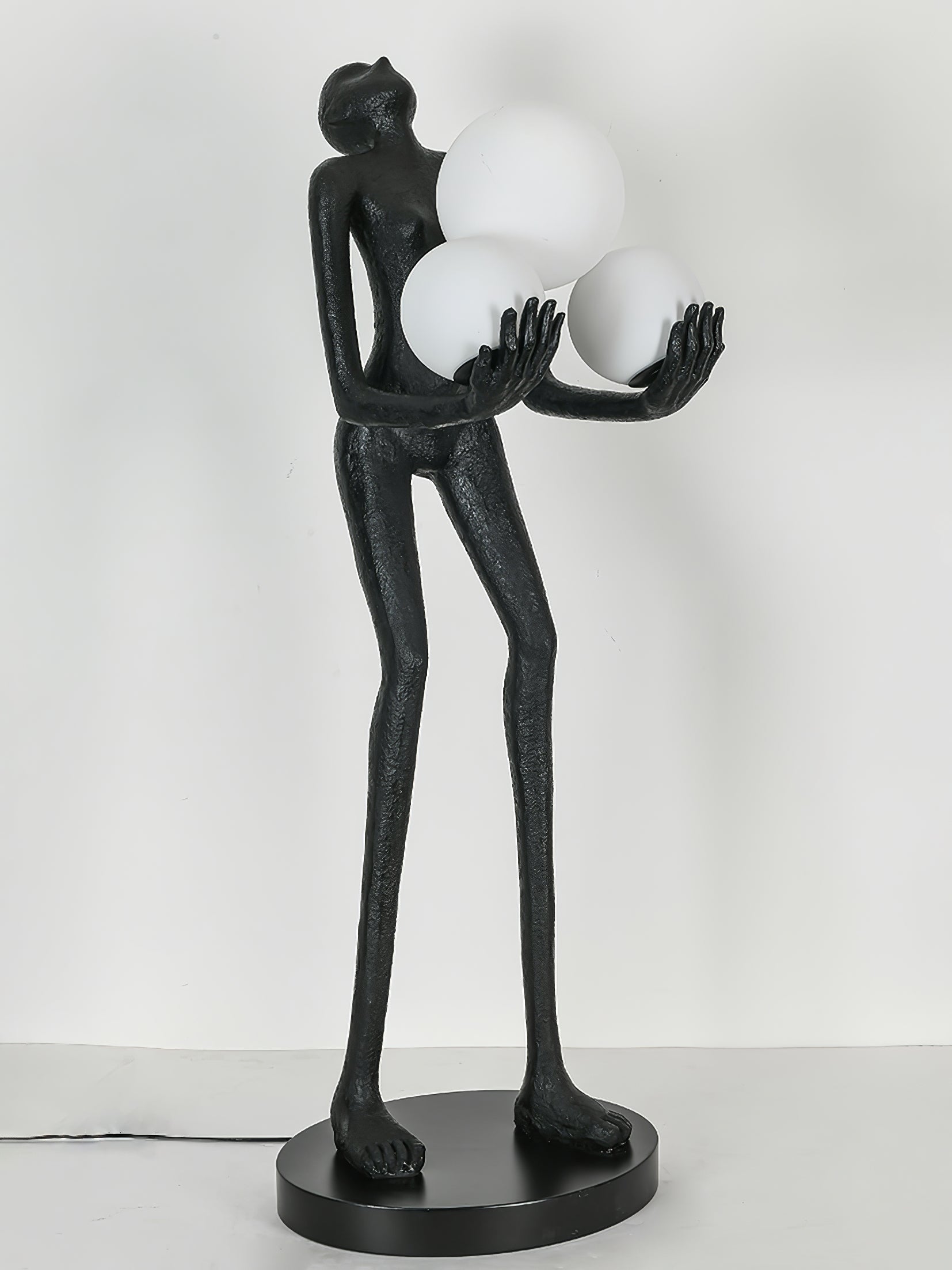 Erthearae Abstract Iron Floor Lamp-Neutral Decor