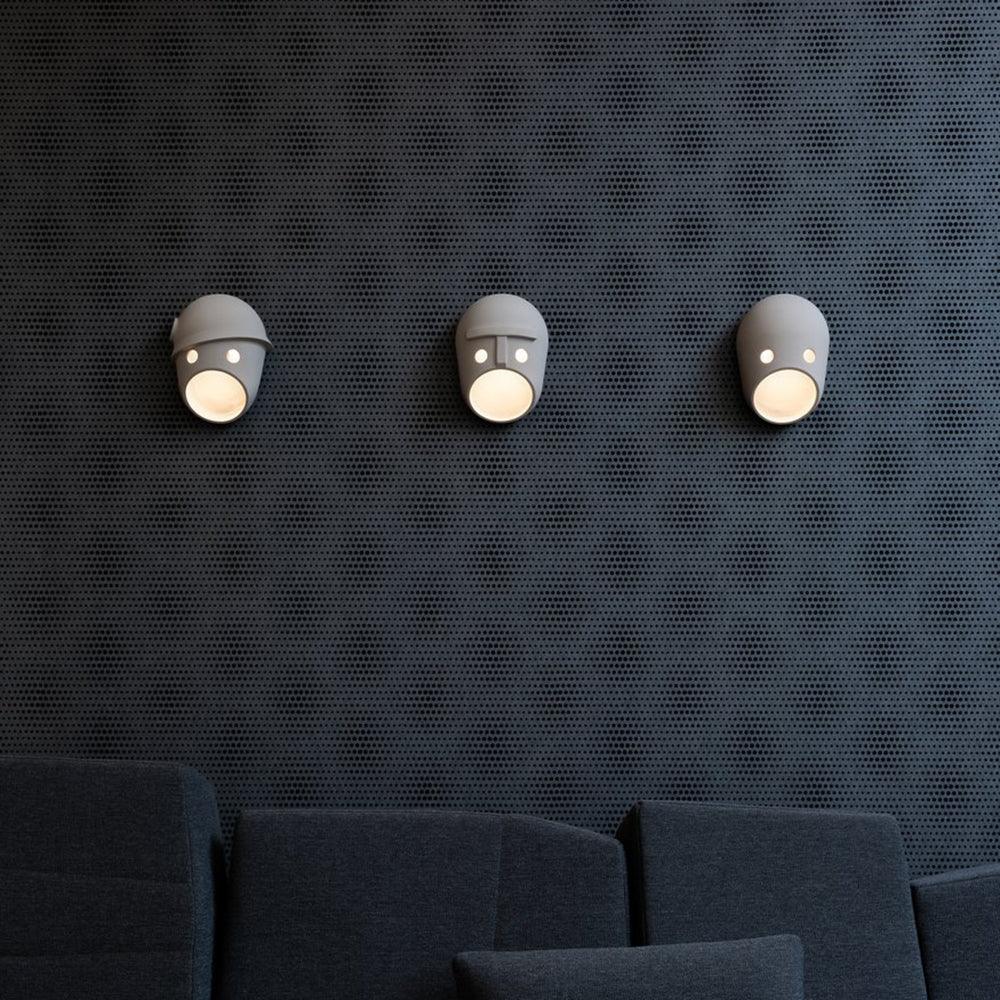 Mask Individual Creativity Resin Wall Light-Neutral Decor