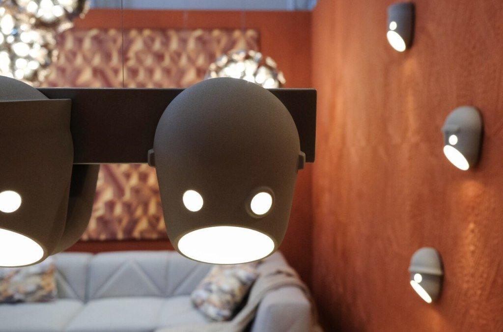 Mask Individual Creativity Resin Wall Light-Neutral Decor