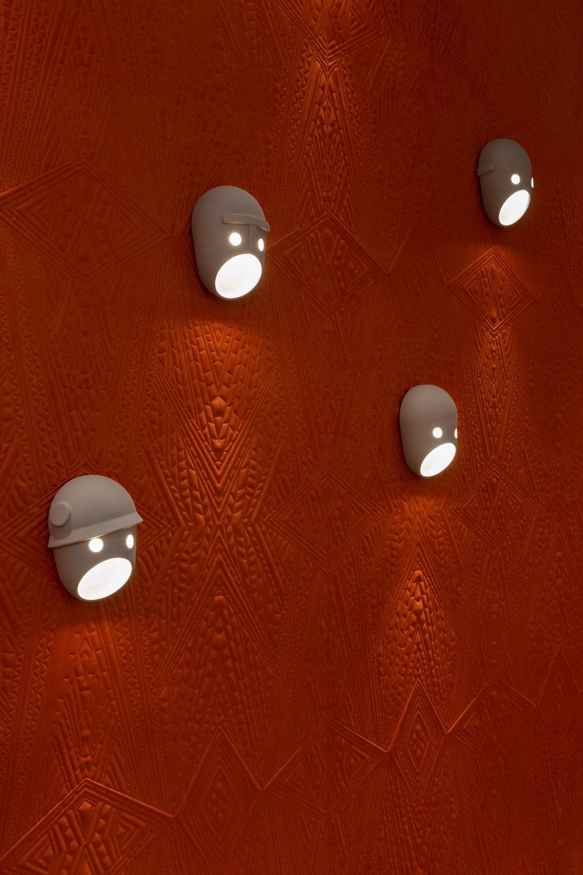 Mask Individual Creativity Resin Wall Light-Neutral Decor