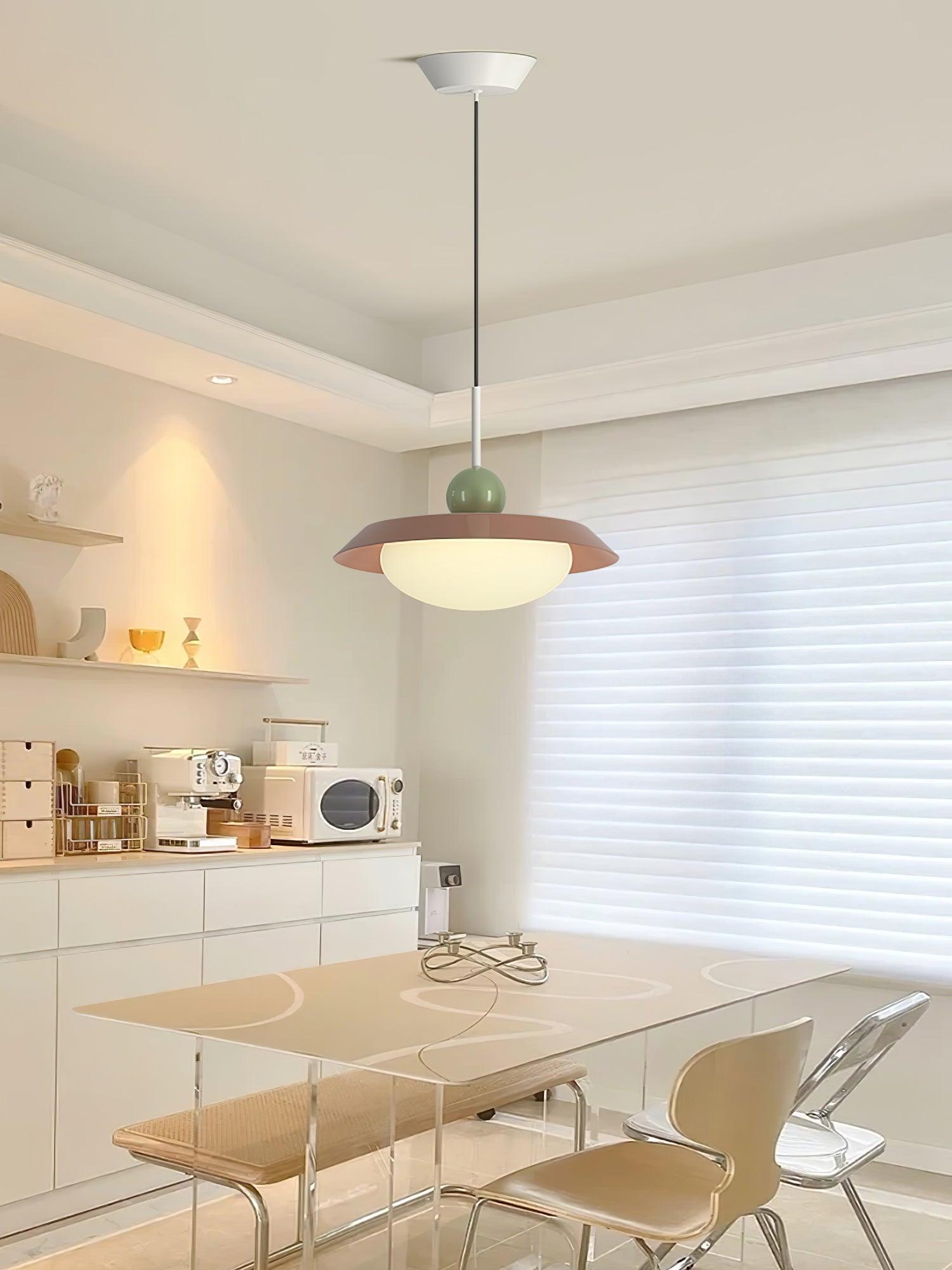 Pravl Modern Layered Pendant Lamp-Neutral Decor