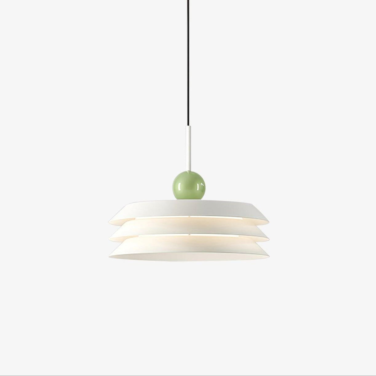 Pravl Modern Layered Pendant Lamp-Neutral Decor