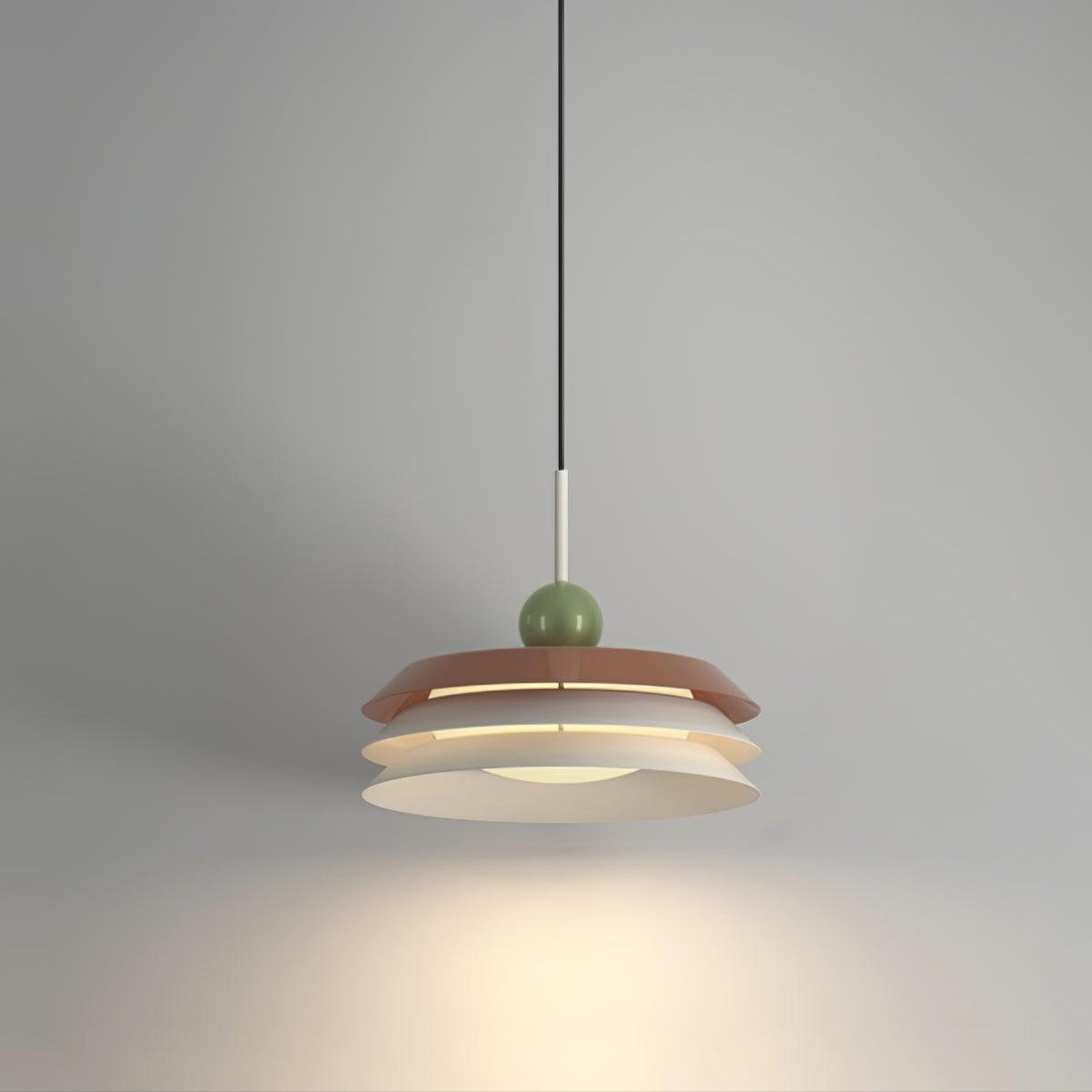 Pravl Modern Layered Pendant Lamp-Neutral Decor