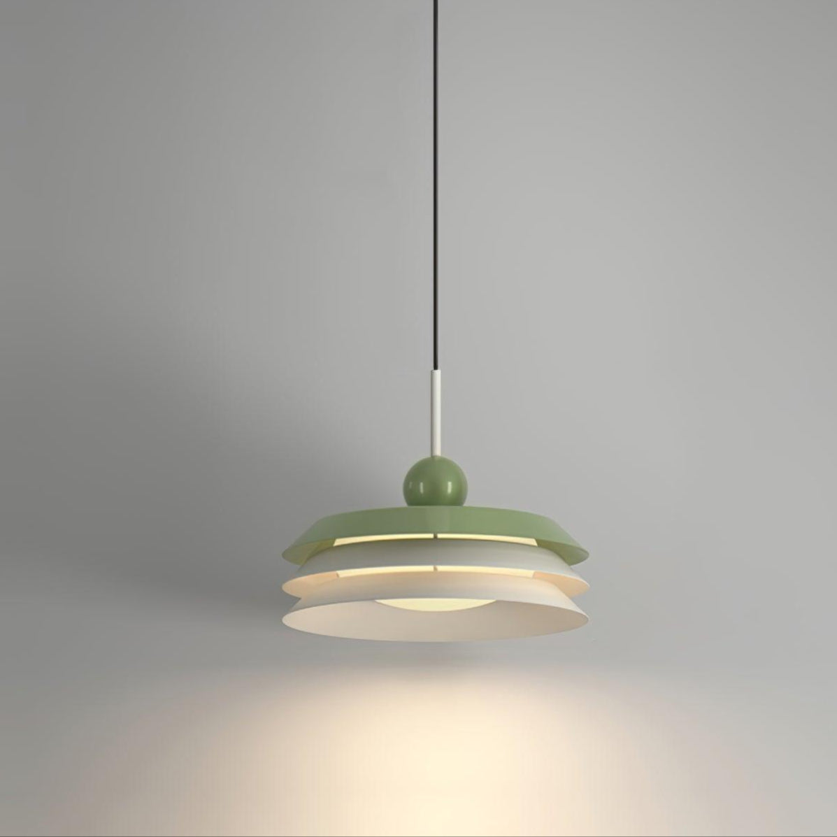 Pravl Modern Layered Pendant Lamp-Neutral Decor