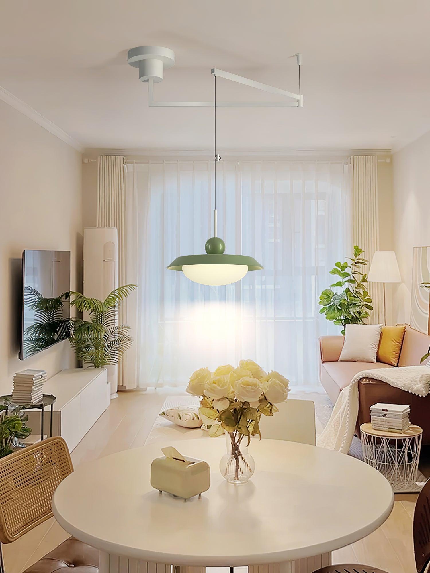 Pravl Modern Layered Pendant Lamp-Neutral Decor