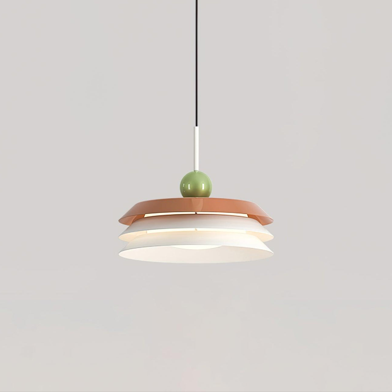 Pravl Modern Layered Pendant Lamp-Neutral Decor