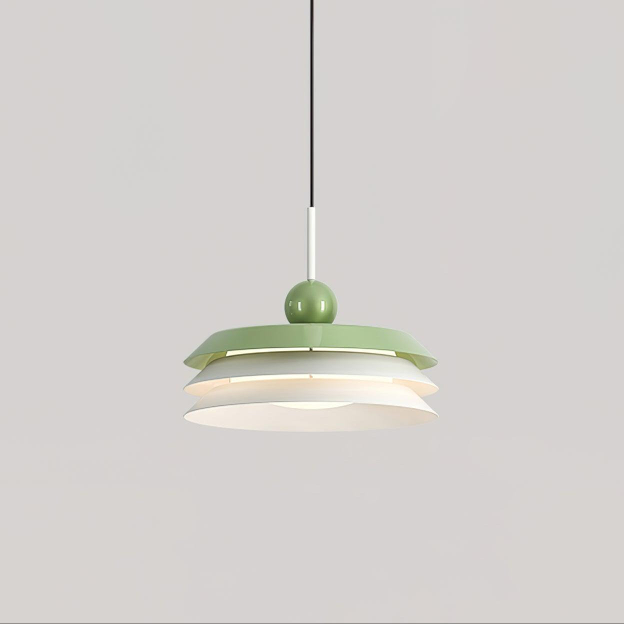 Pravl Modern Layered Pendant Lamp-Neutral Decor