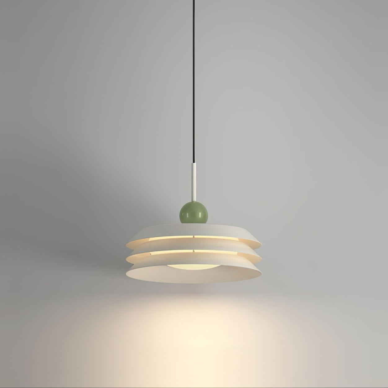 Pravl Modern Layered Pendant Lamp-Neutral Decor