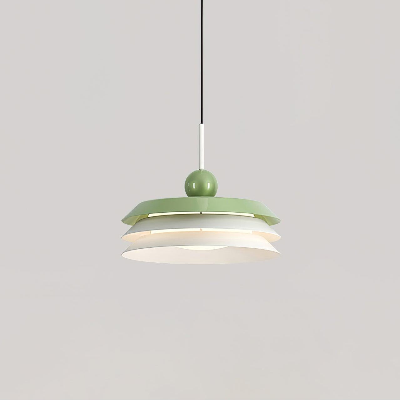 Pravl Modern Layered Pendant Lamp-Neutral Decor