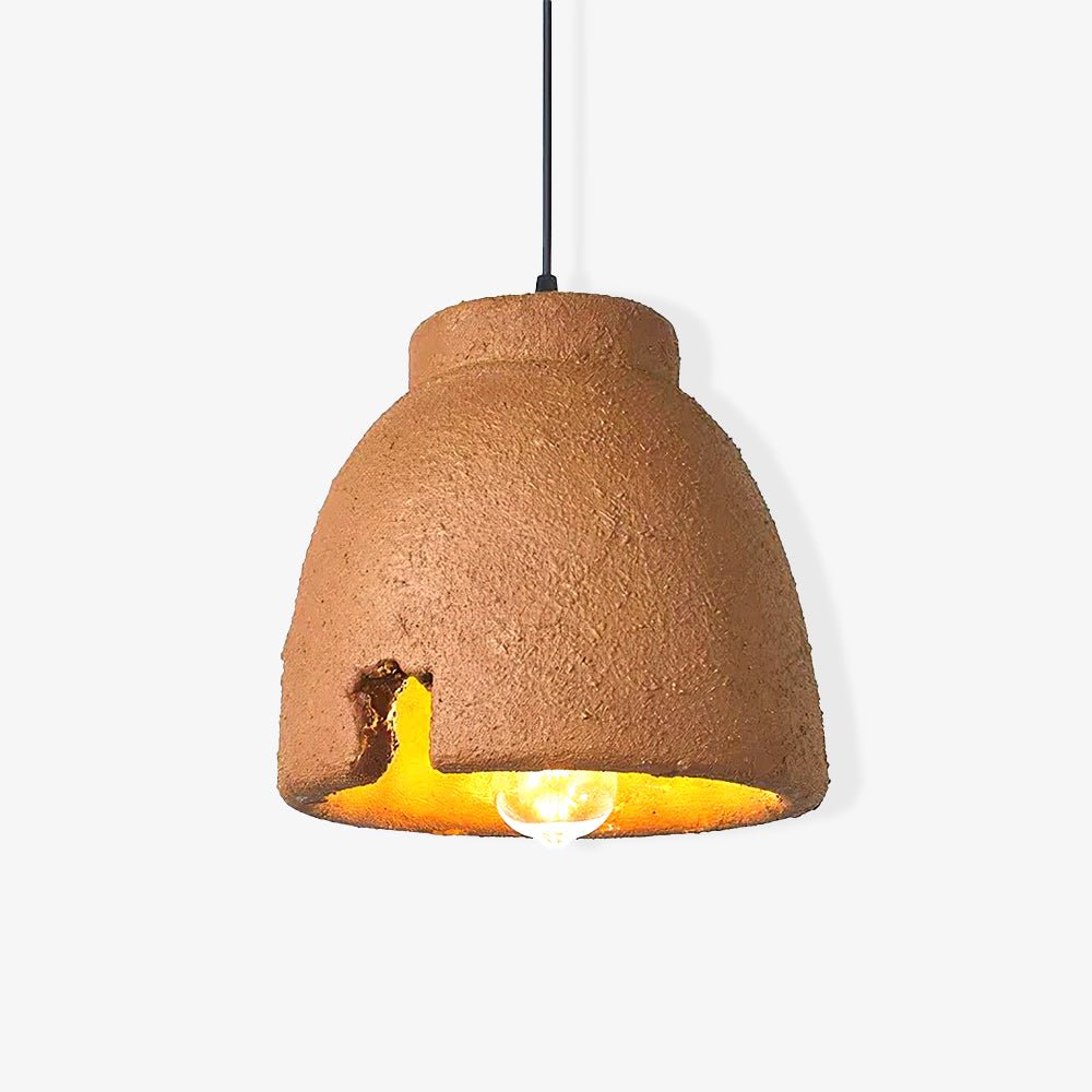 Osileth Wabi-Sabi Resin Pendant Light-Neutral Decor