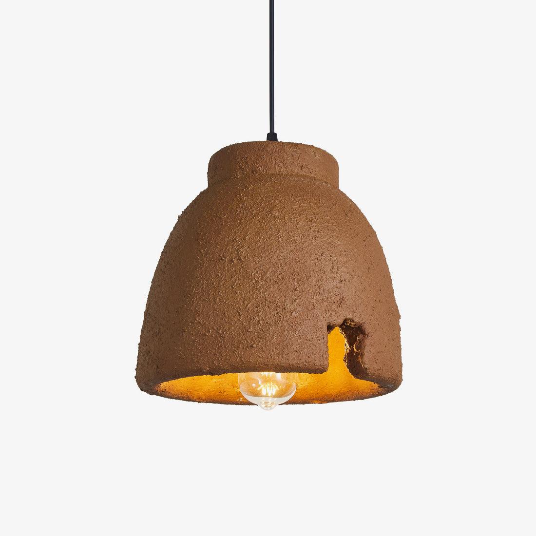 Osileth Wabi-Sabi Resin Pendant Light-Neutral Decor