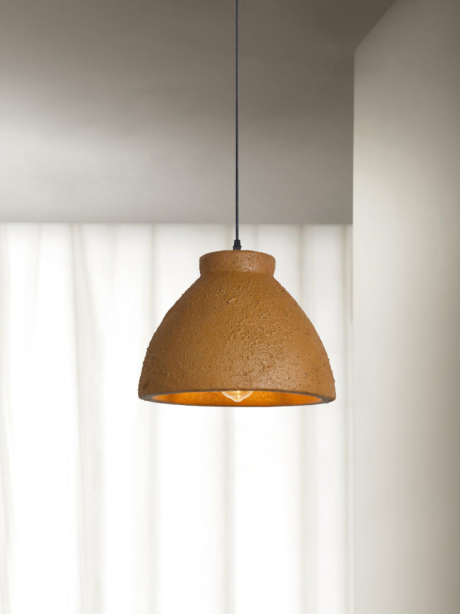 Osileth Wabi-Sabi Resin Pendant Light-Neutral Decor