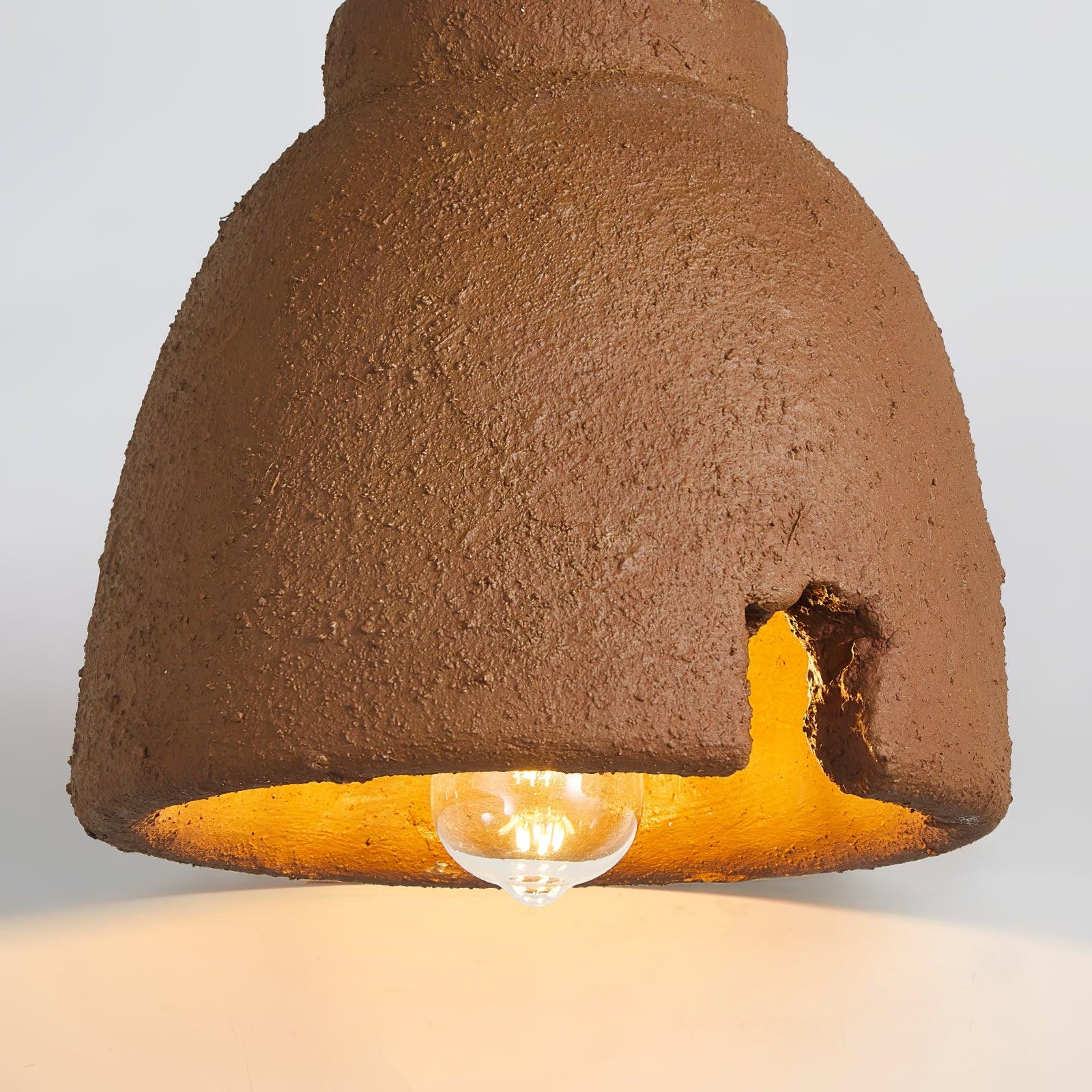 Osileth Wabi-Sabi Resin Pendant Light-Neutral Decor