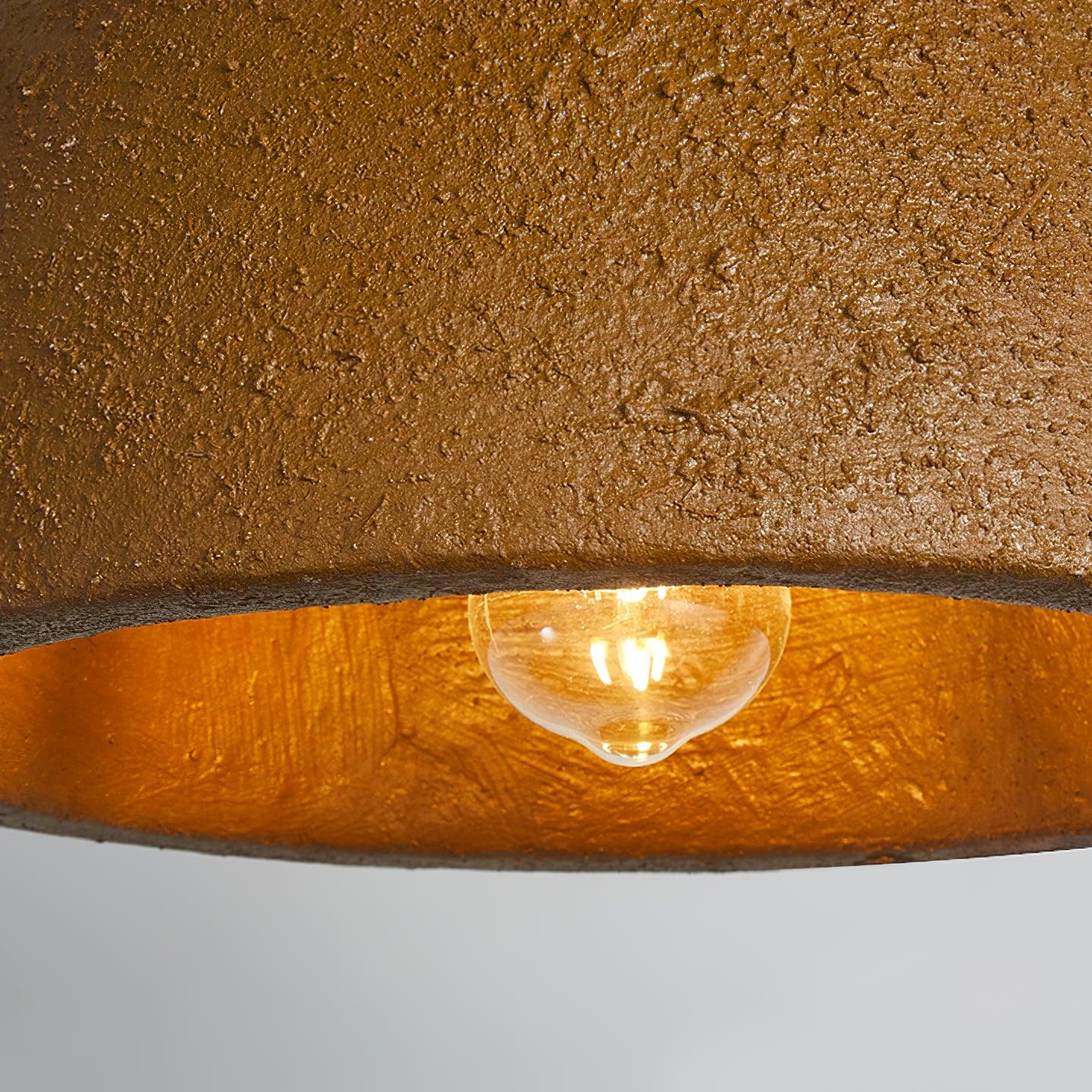 Osileth Wabi-Sabi Resin Pendant Light-Neutral Decor