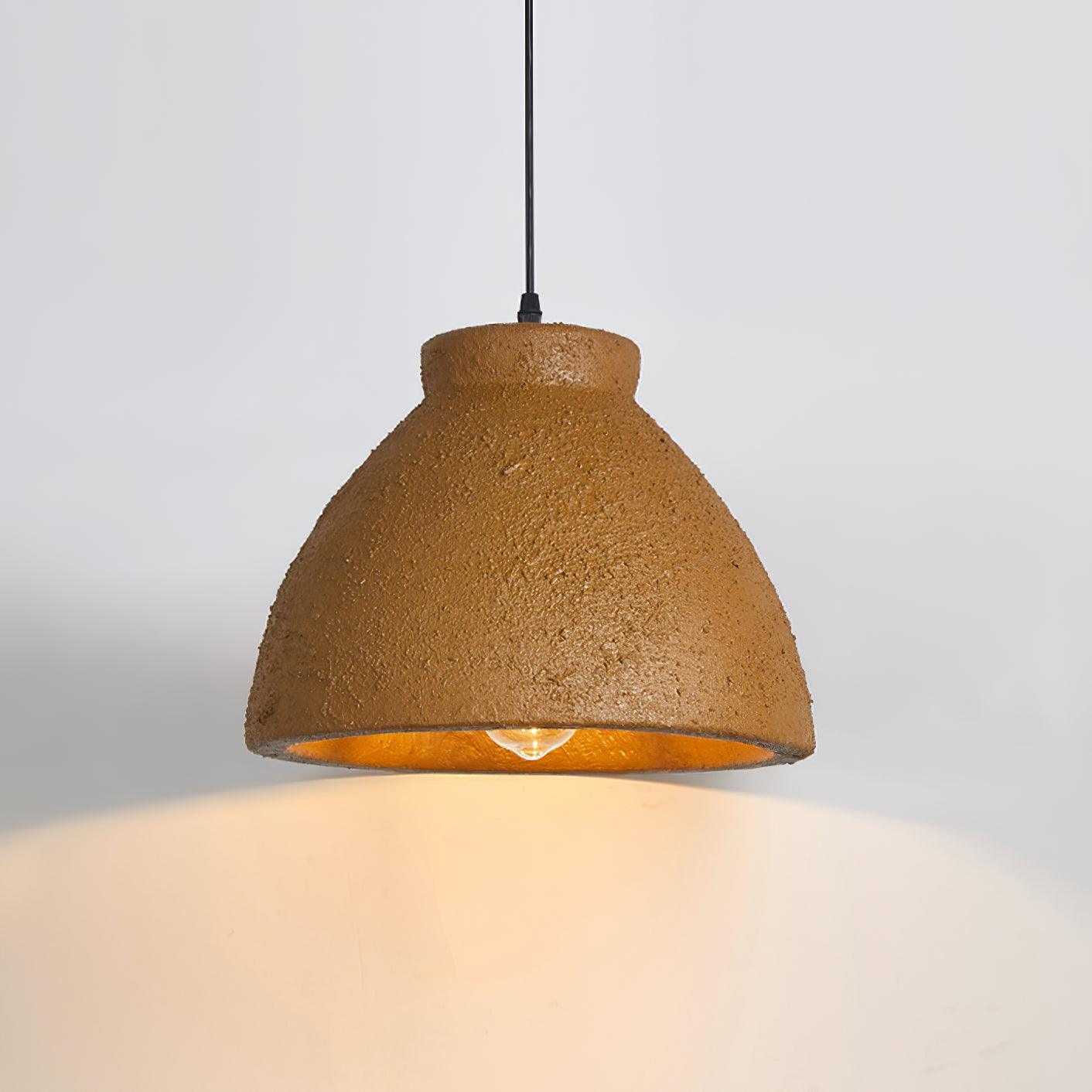 Osileth Wabi-Sabi Resin Pendant Light-Neutral Decor