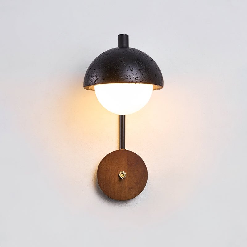 Morrow Dome Wall Lamp-Neutral Decor