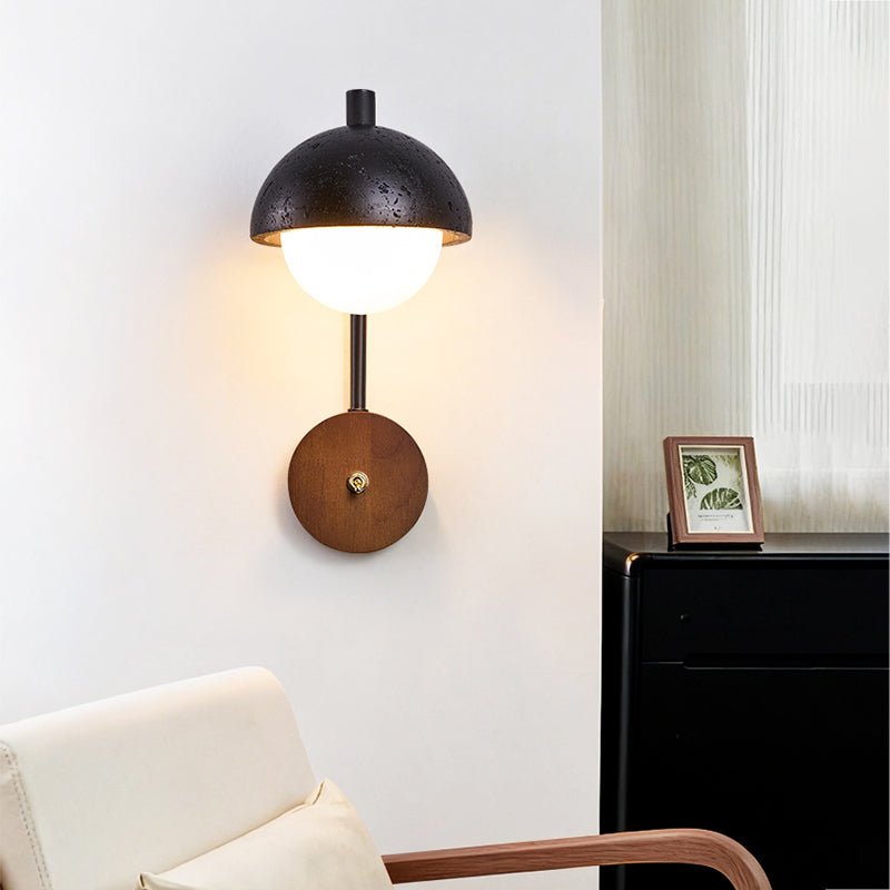 Morrow Dome Wall Lamp-Neutral Decor