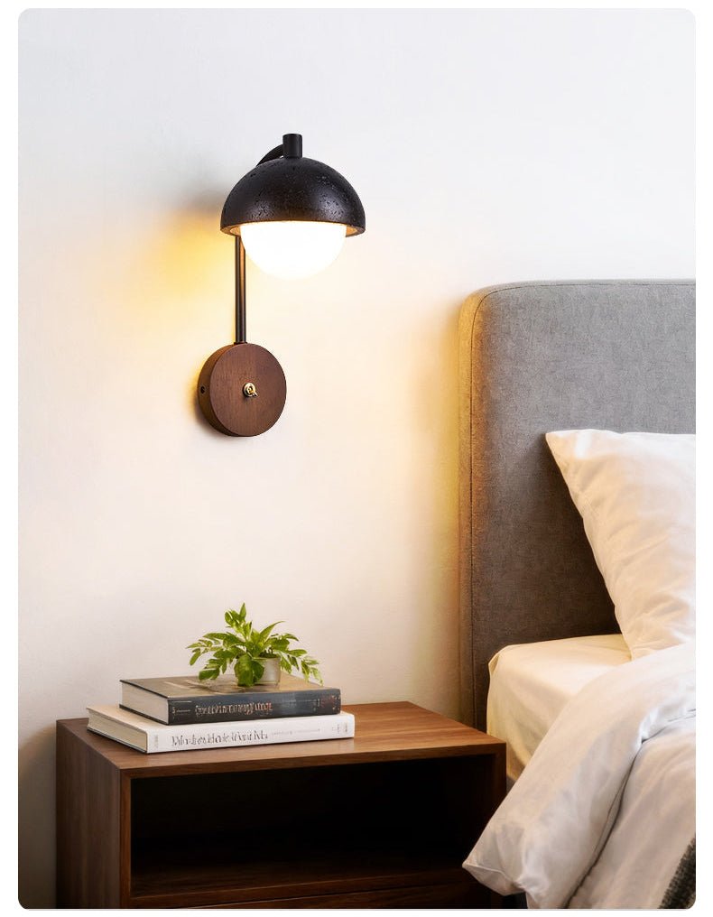 Morrow Dome Wall Lamp-Neutral Decor
