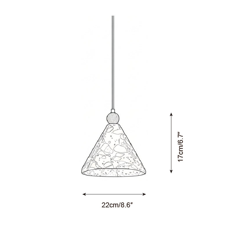 Atlas Pyramid Pendant Lamp