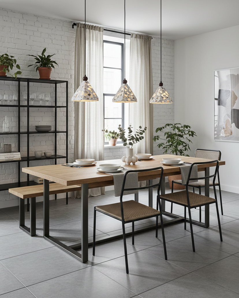 Atlas Pyramid Pendant Lamp