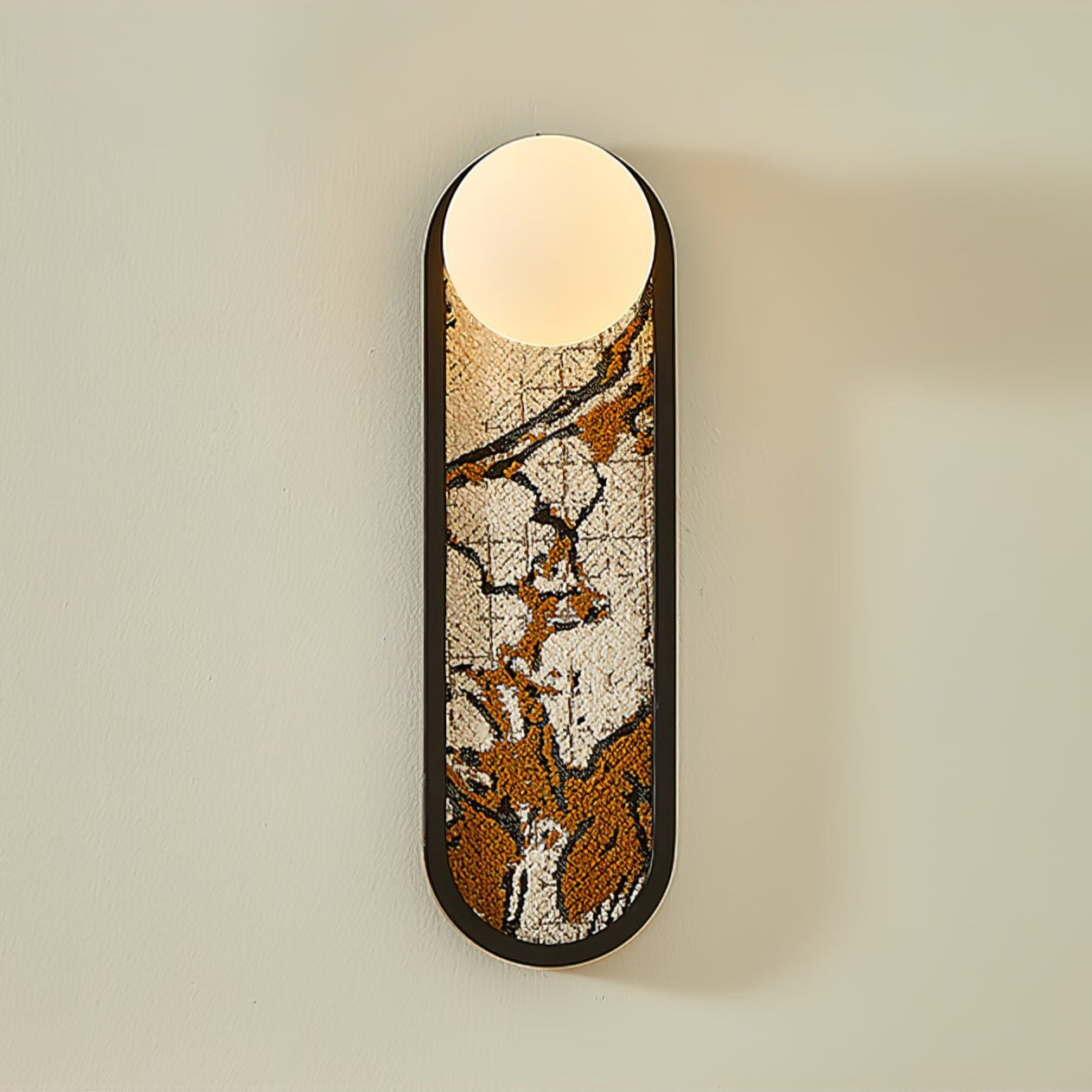 Uzorus Premium Nordic Art Fabric Wall Light-Neutral Decor