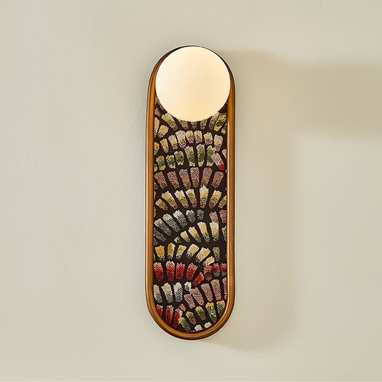 Uzorus Premium Nordic Art Fabric Wall Light-Neutral Decor