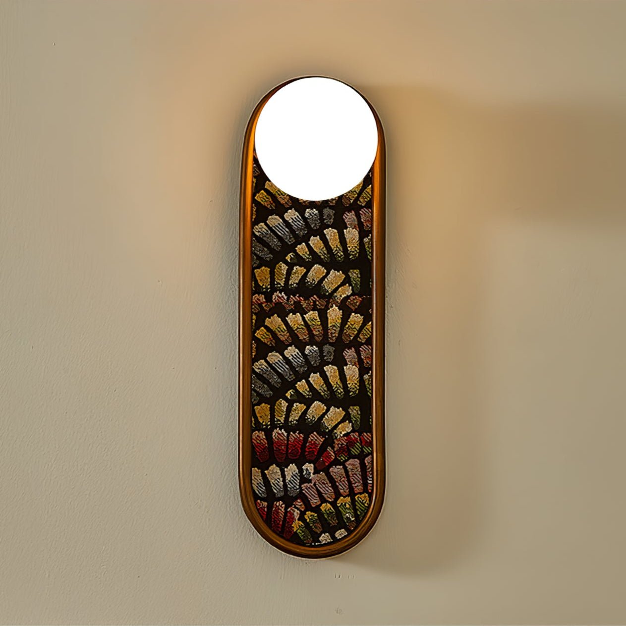 Uzorus Premium Nordic Art Fabric Wall Light-Neutral Decor