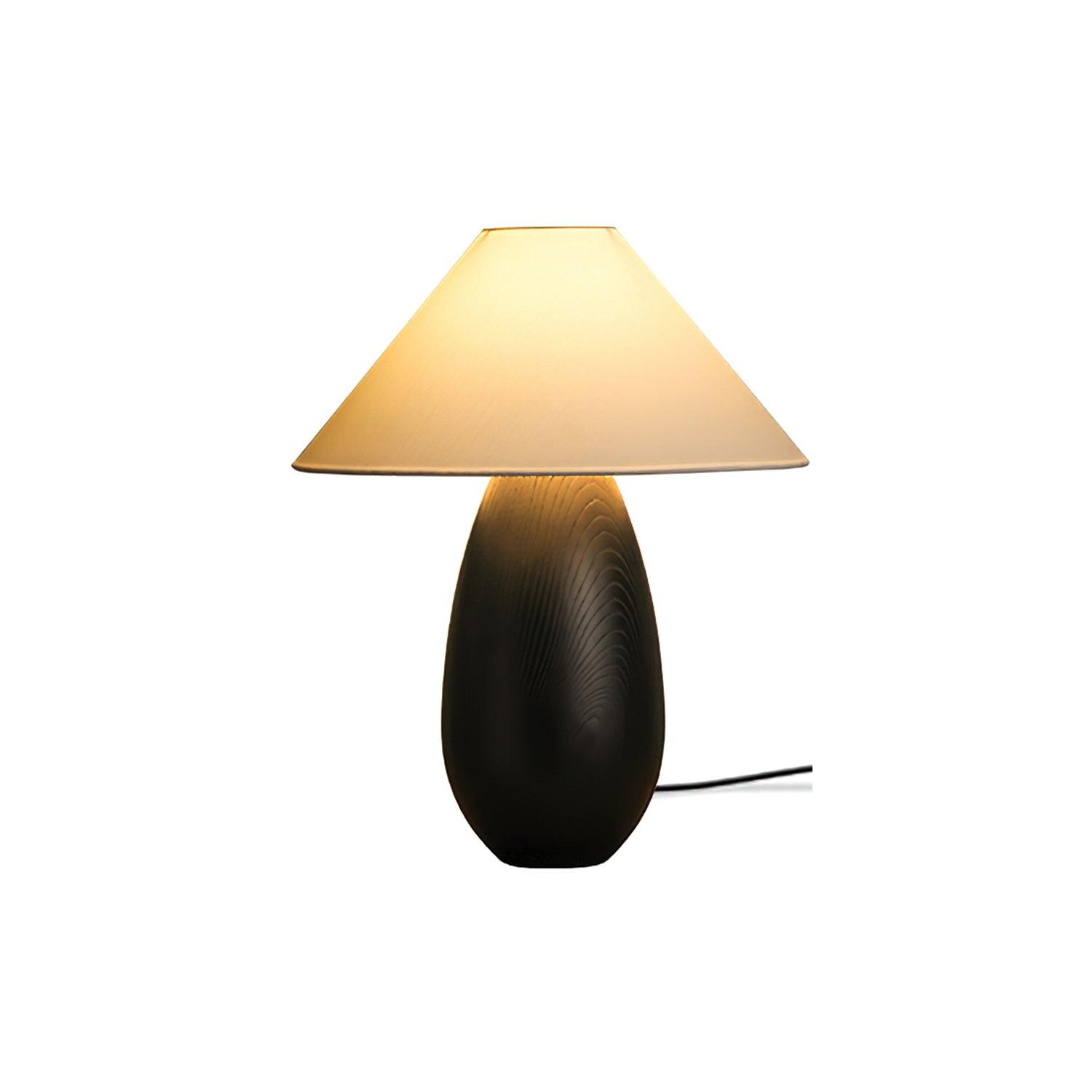 Orbace Wood Natural Table Lamp-Neutral Decor