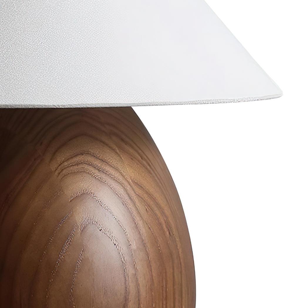 Orbace Wood Natural Table Lamp-Neutral Decor
