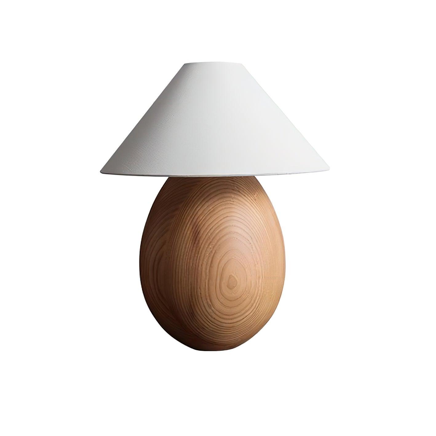 Orbace Wood Natural Table Lamp-Neutral Decor