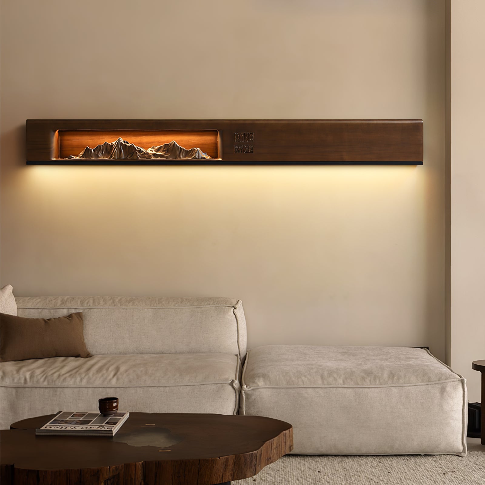 Matthew Modern Wood Wall Light-Neutral Decor