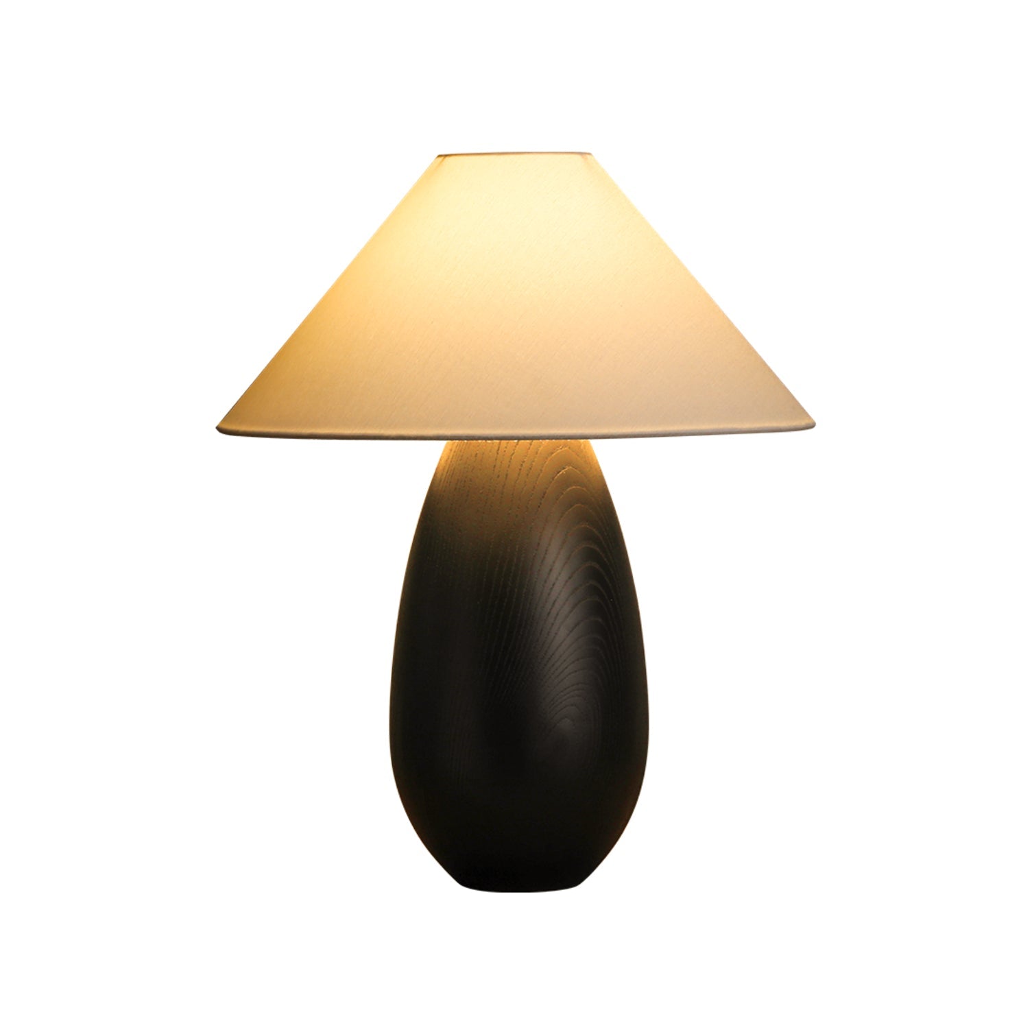 Orbace Wood Natural Table Lamp-Neutral Decor