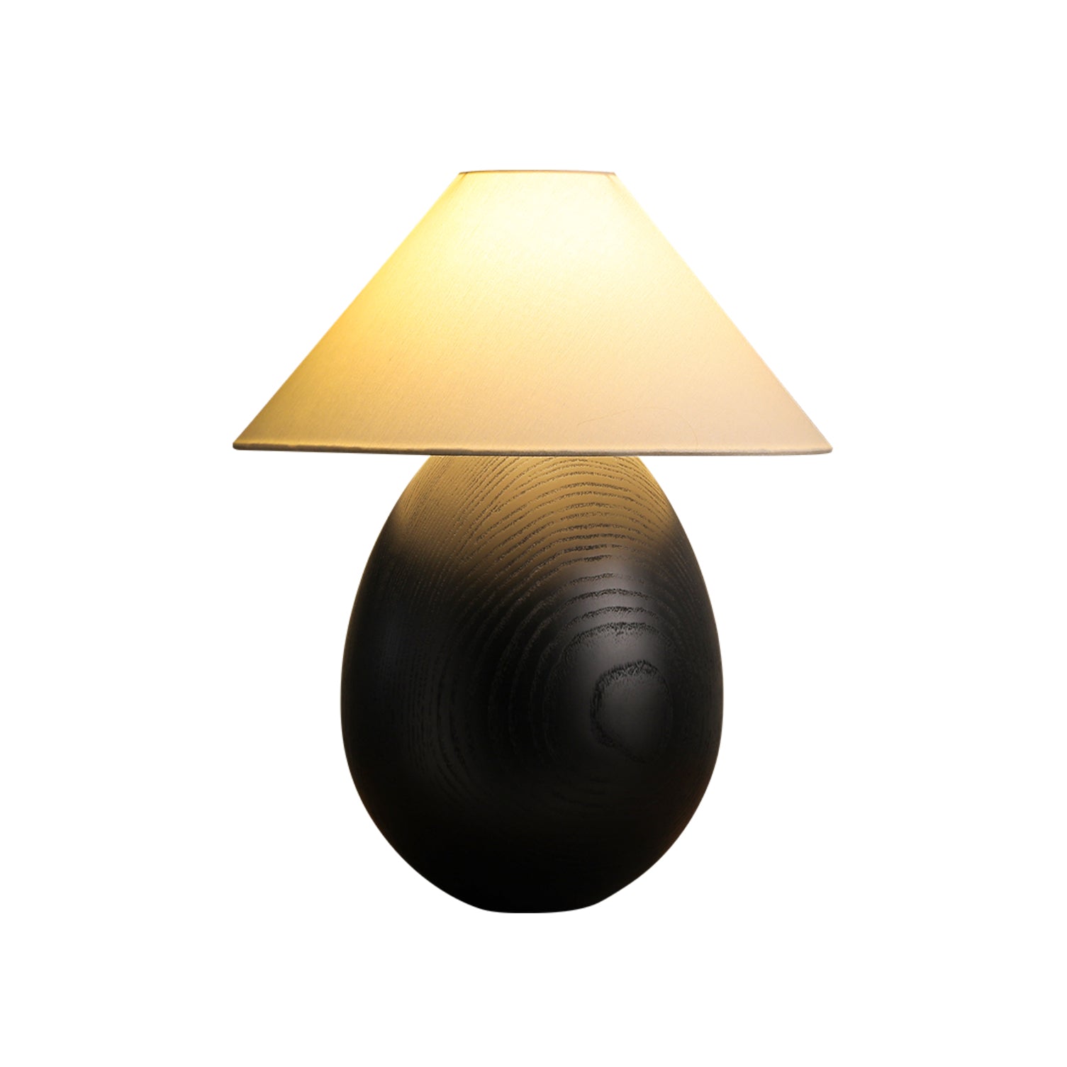 Orbace Wood Natural Table Lamp-Neutral Decor