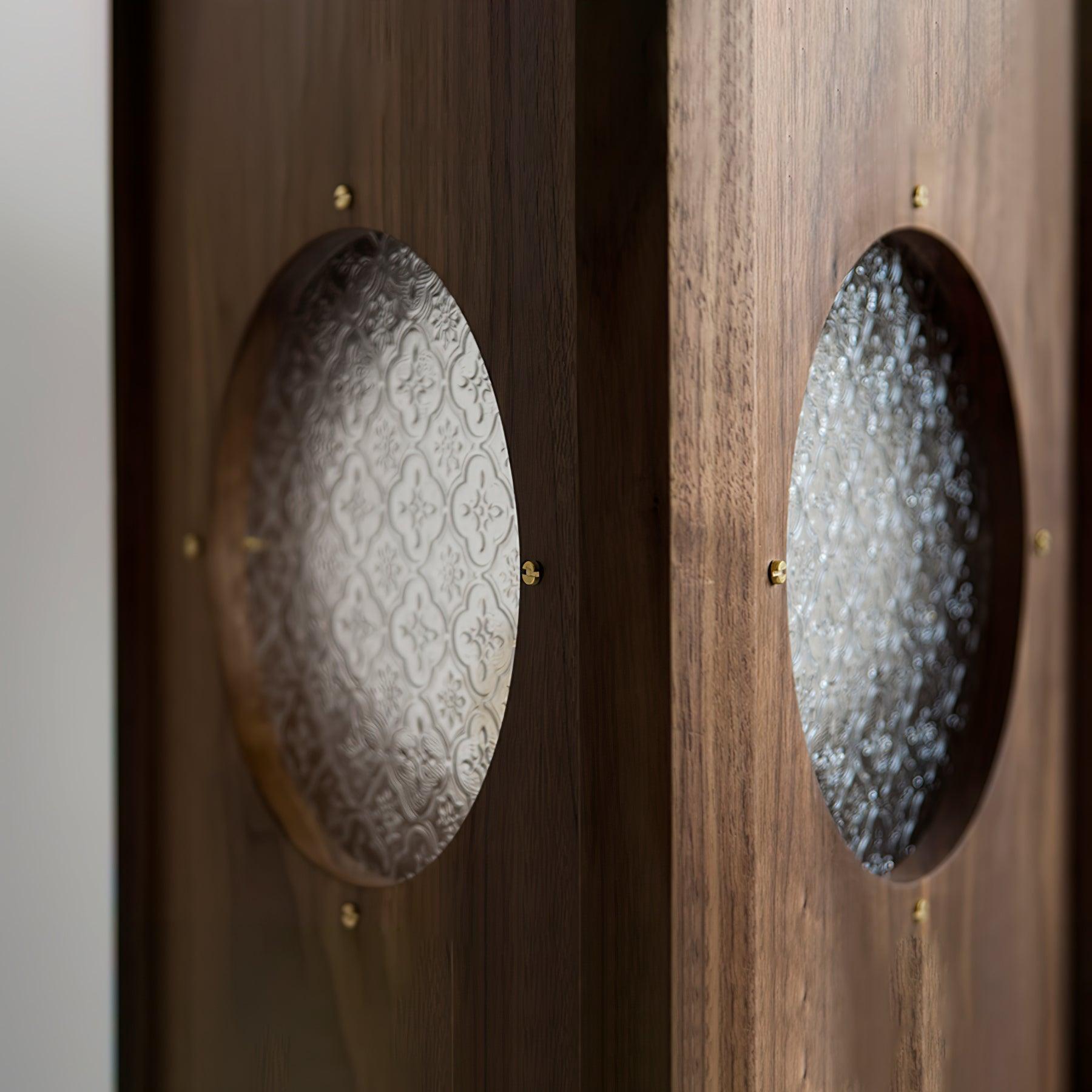 Carvora Wooden Panel Floor Lamp-Neutral Decor
